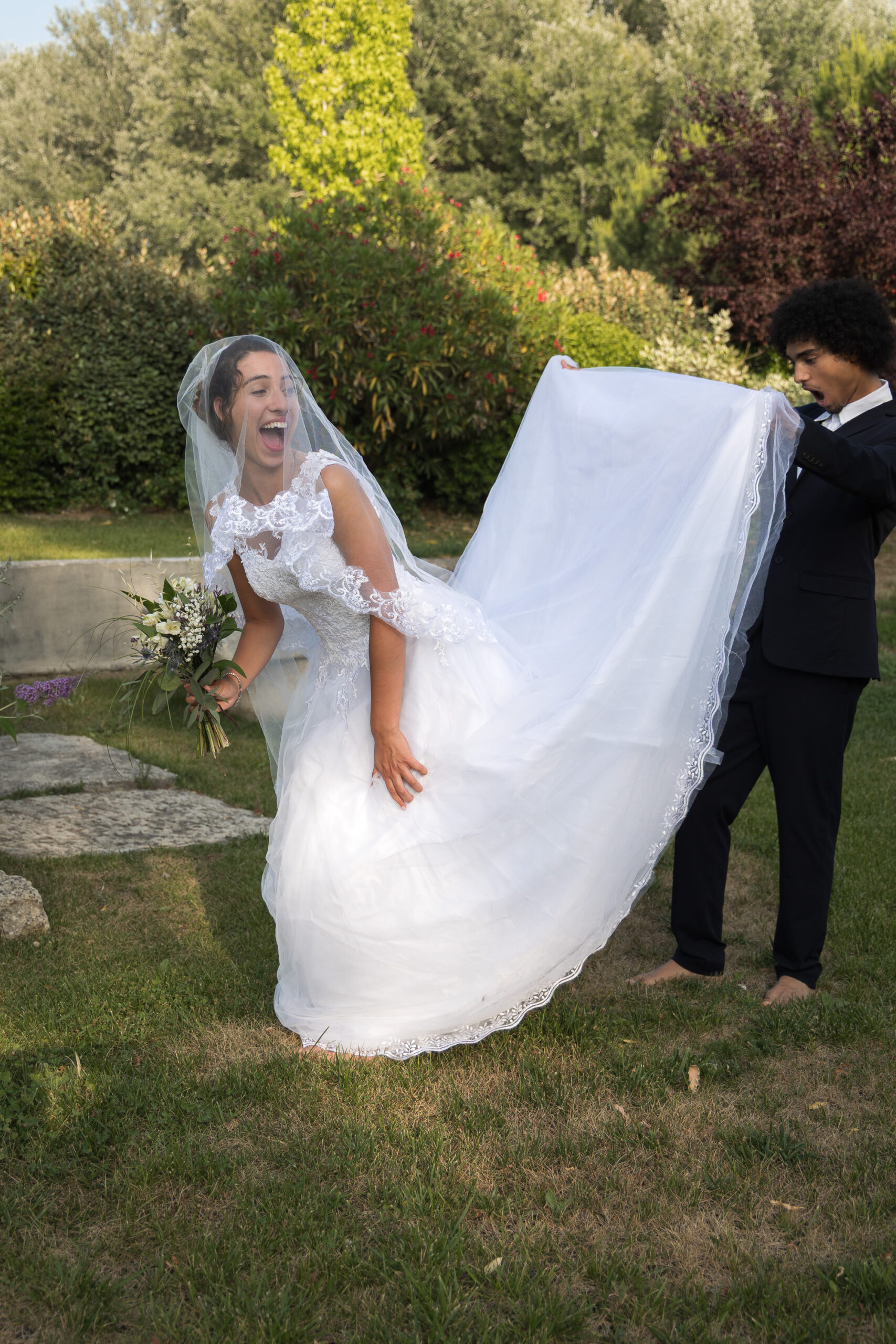 Mariée , humour