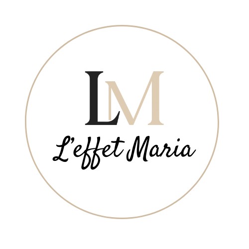 Logo de L'effet Maria, wedding planner en Guadeloupe et Provence