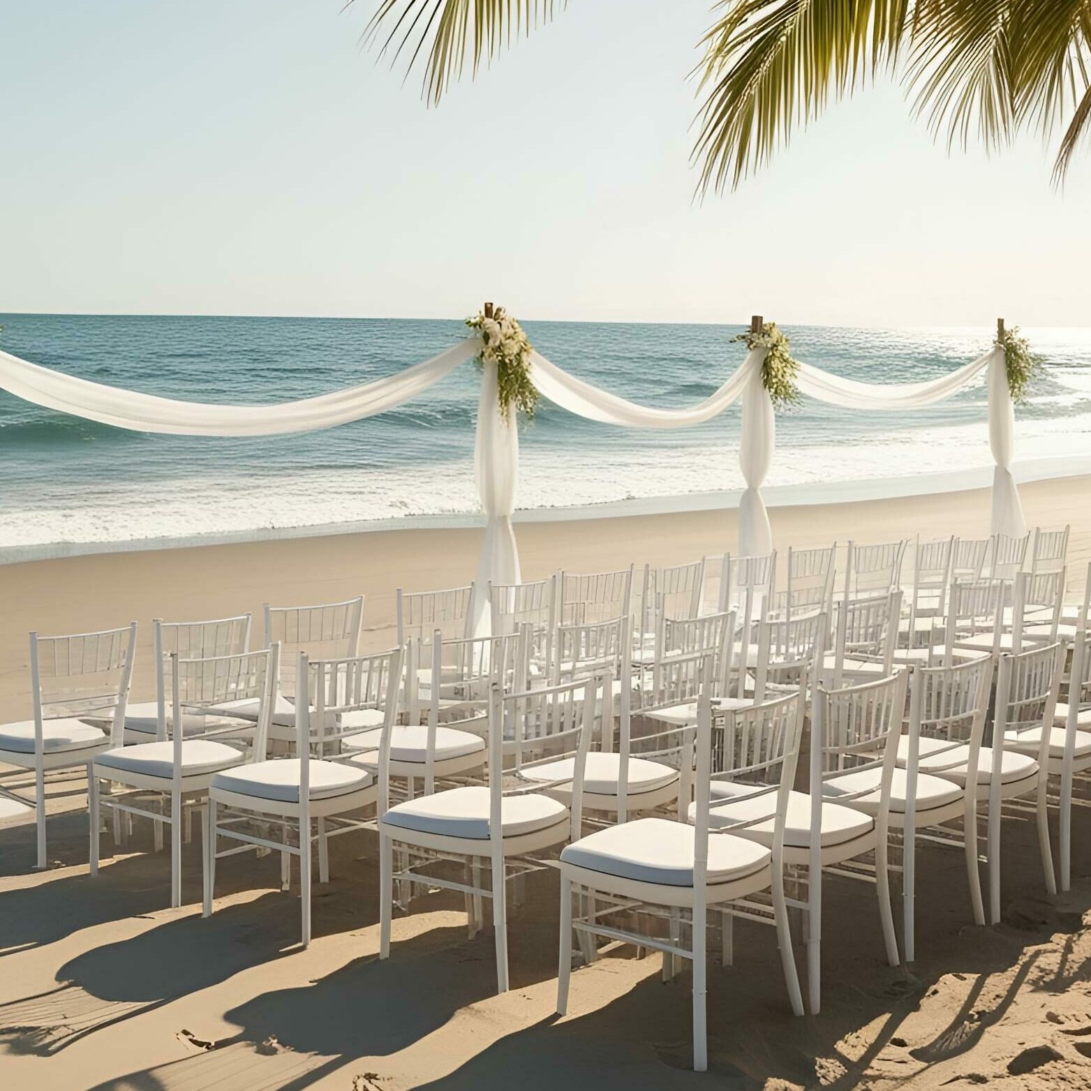 Lieu de réception en bord de mer à Sainte-Anne – mariage tropical by L'effet Maria.